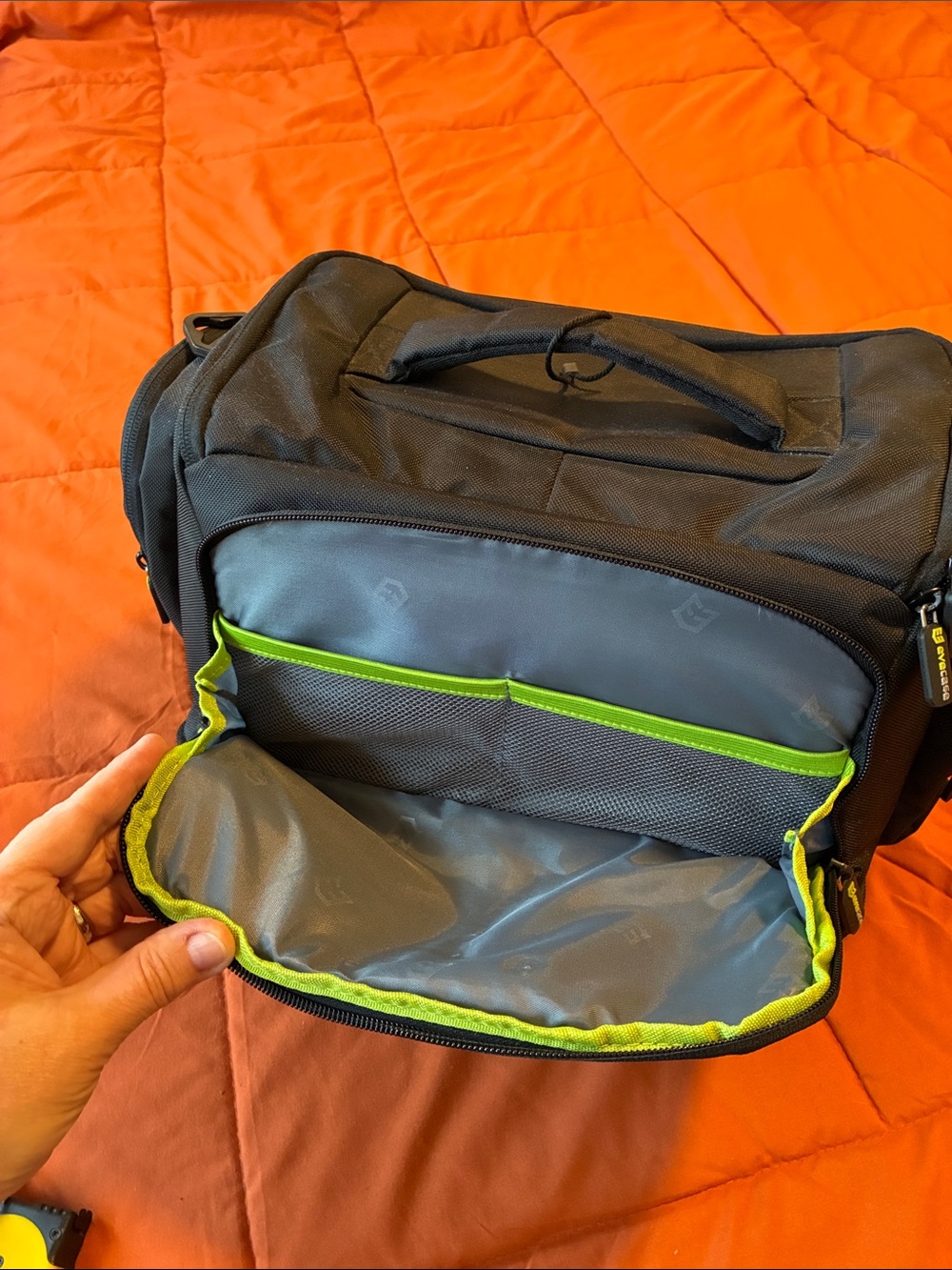 Evecase Black Camera Bag -